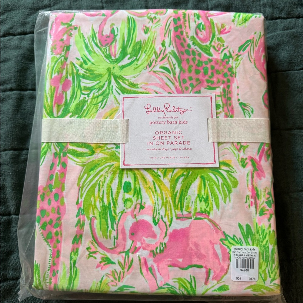 NWT Pottery Barn Kids twin sheet set